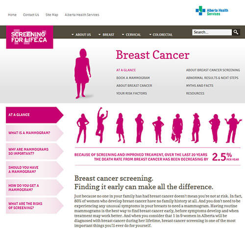 Thumbnail: Screening For Life.com