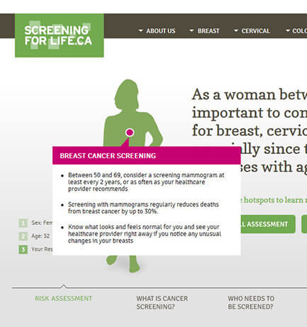 Small Thumbnail: Screening For Life.com